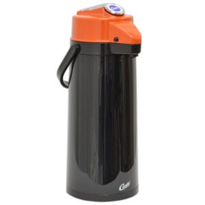2.2L Black Plastic Exterior/Glass Liner Airpot | Wilbur Curtis